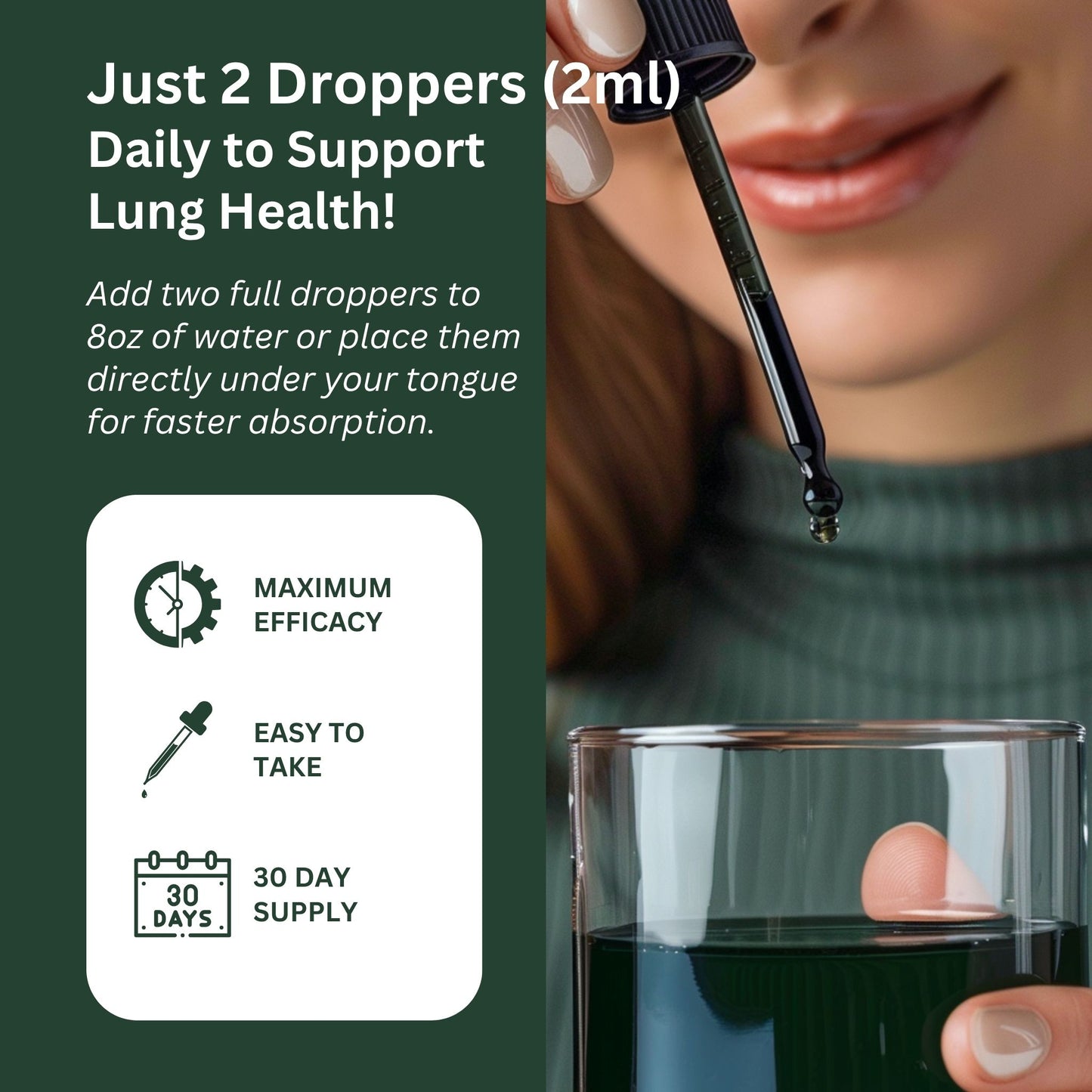 RespiraLuxe® Mullein + Chlorophyll Extract