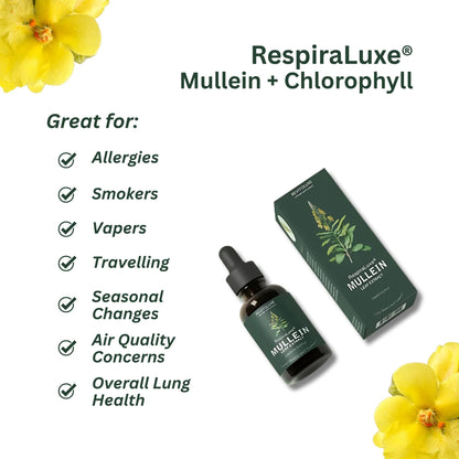RespiraLuxe® Mullein + Chlorophyll Extract